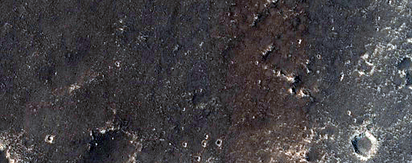 Candidate Recent Impact Site