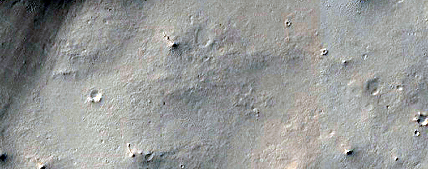 Candidate Recent Impact Site