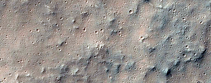 Inverted Channel in Noachis Terra
