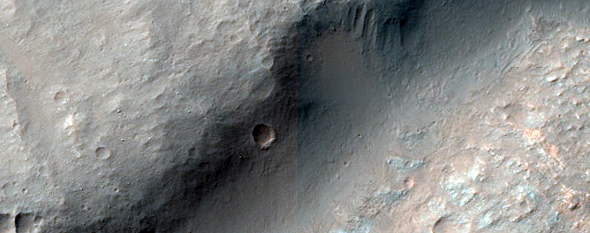 Overlapping Debris Aprons on Floor of Ganges Chasma