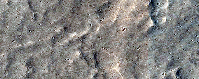 Candidate Recent Impact Site