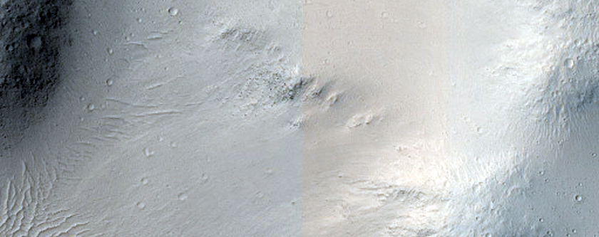 Terrain West of Athabasca Valles