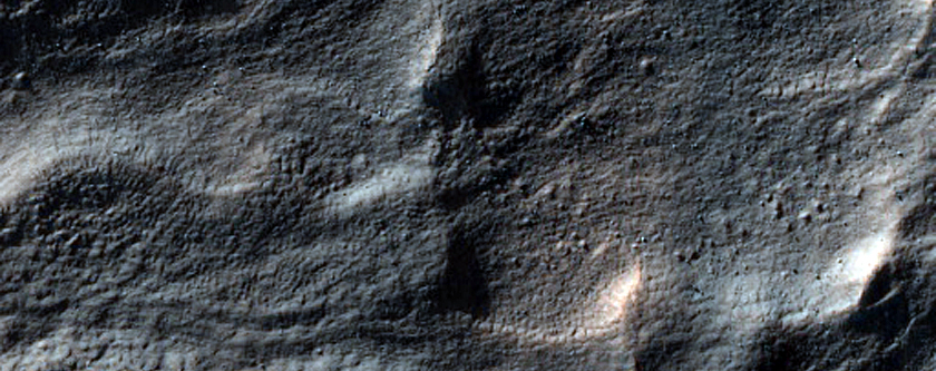 Apron adjacent to Reull Vallis