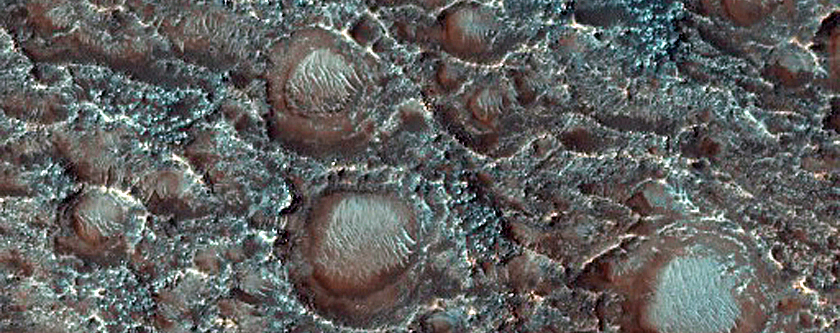 Dunes Northwest of Isidis Planitia