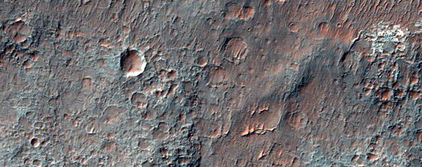 Northern Ladon Valles Basin Floor