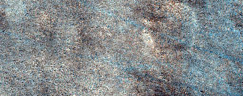 Candidate Recent Impact Site