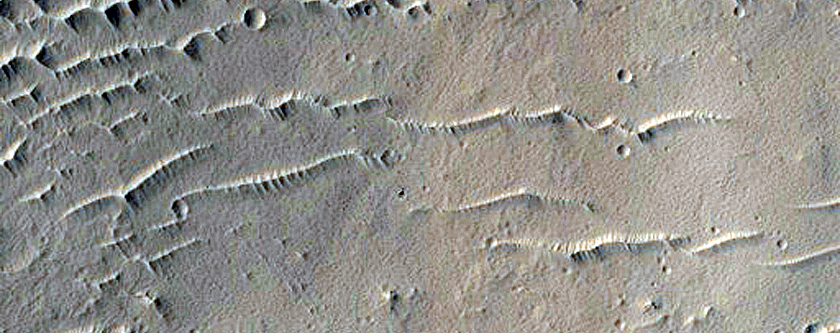 Crater Northeast of Fesenkov Crater