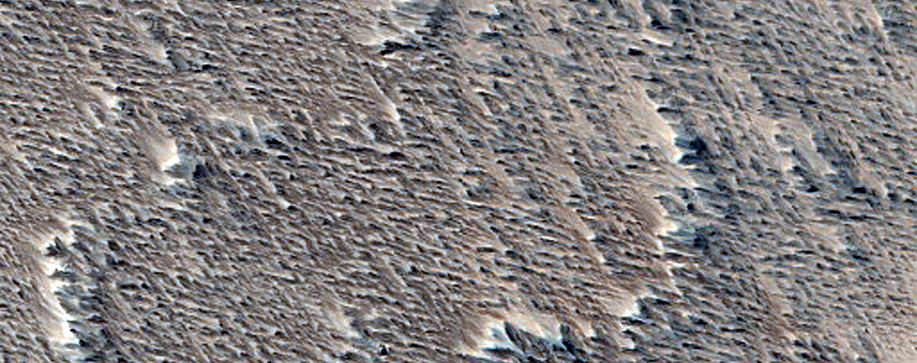 Terrain Southeast of Gordii Dorsum