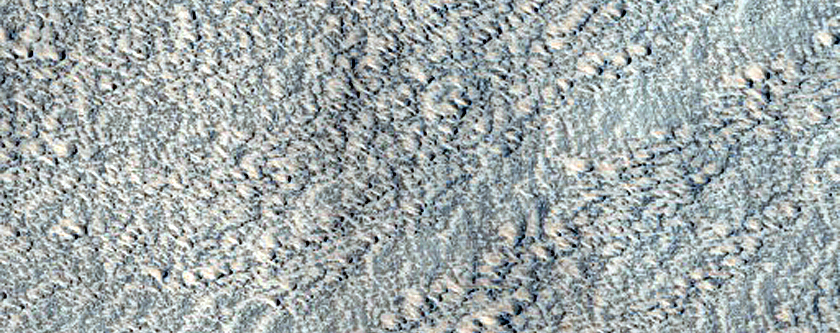 Smooth Areas in Phlegra Montes