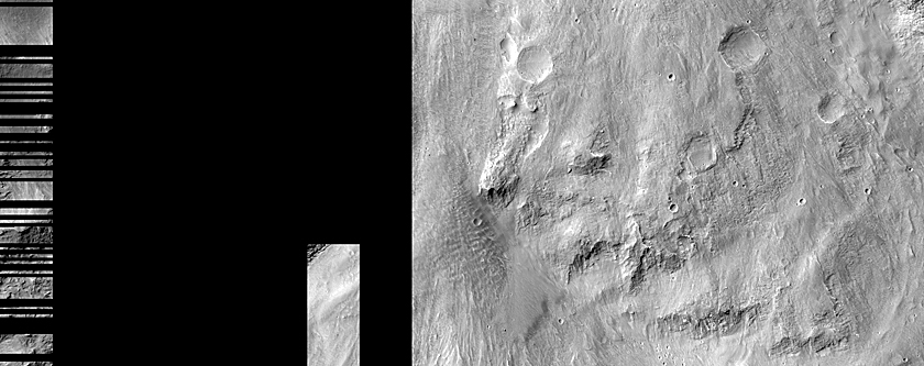 Alluvial Fan in Eos Chasma