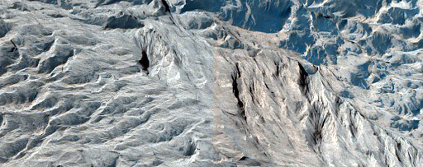 Eroding Layered Deposits in Ophir Chasma