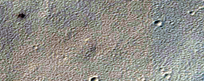 Candidate Recent Impact Site