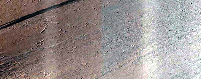 Western Rim of Orcus Patera
