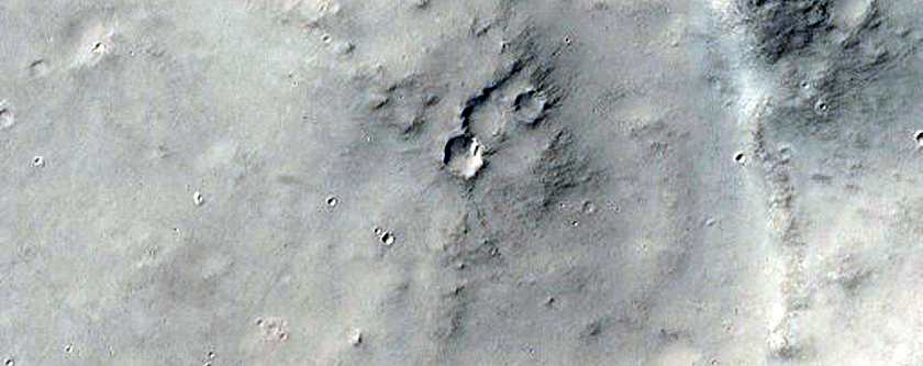 Candidate Recent Impact Site
