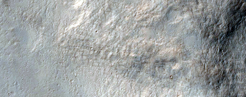 Terrain Southwest of Amenthes Planum