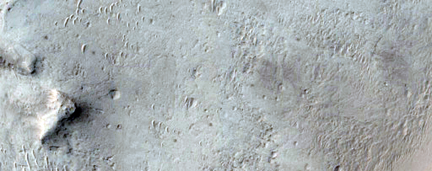 Terrain North of Miyamoto Crater