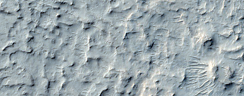 Terrain Sample in Avernus Dorsa