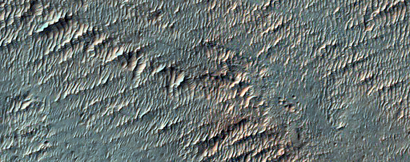 Characterize Late Drainage along Samara Valles