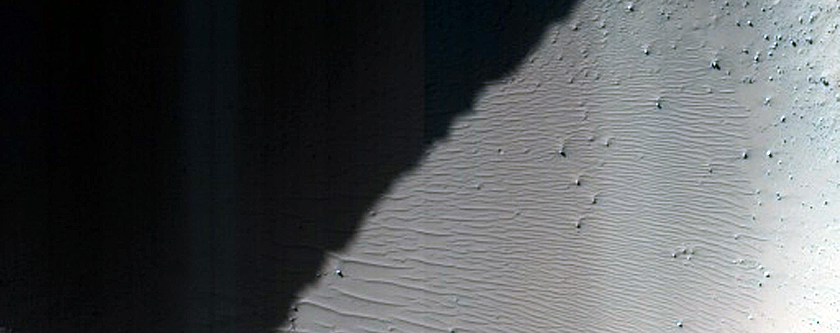 Crater in Noachis Terra