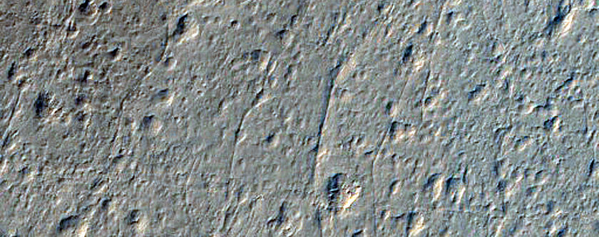Terrain Sample in Eumenides Dorsum