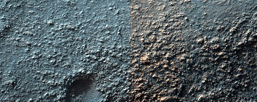 Terrain Sample in Hellas Planitia