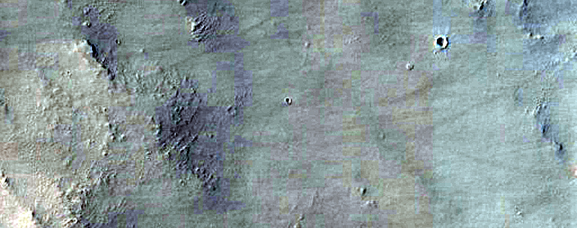 Candidate Recent Impact Site