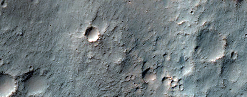 Terrain North of Corozal Crater