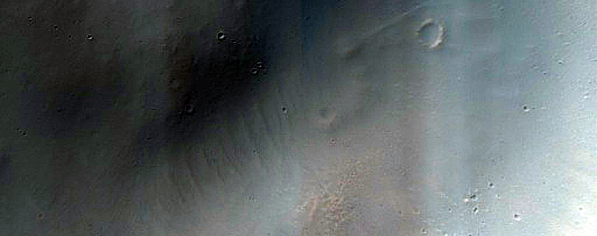 Crater in Noachis Terra