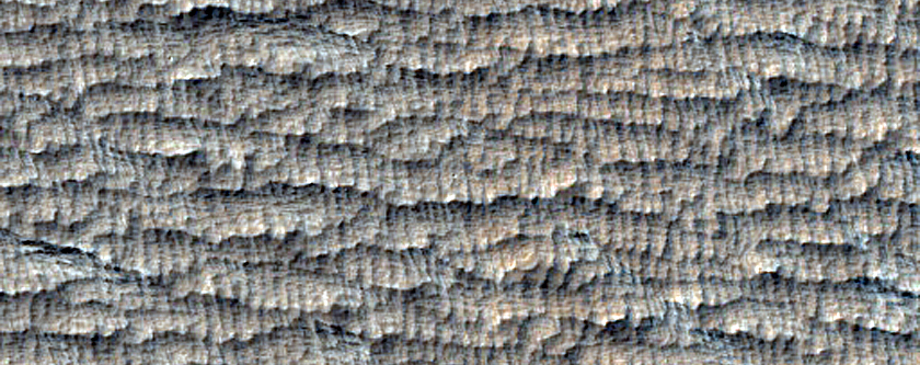 Terrain Southeast of Nicholson Crater