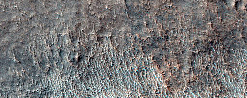 Terrain Sample in Hellas Planitia