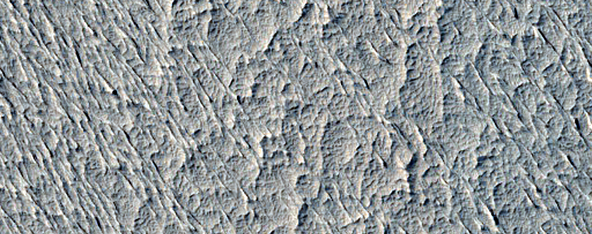 Terrain Sample in Eumenides Dorsum