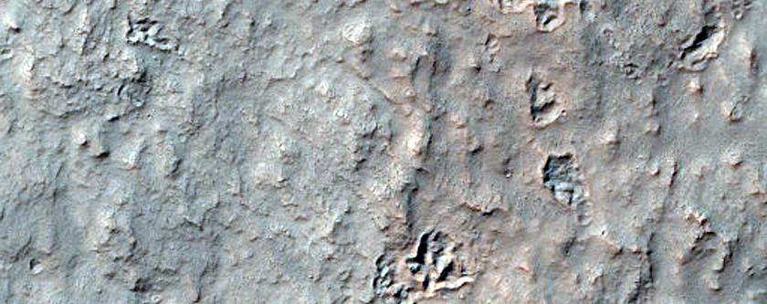 Layered Rock Exposures in North Hellas Planitia