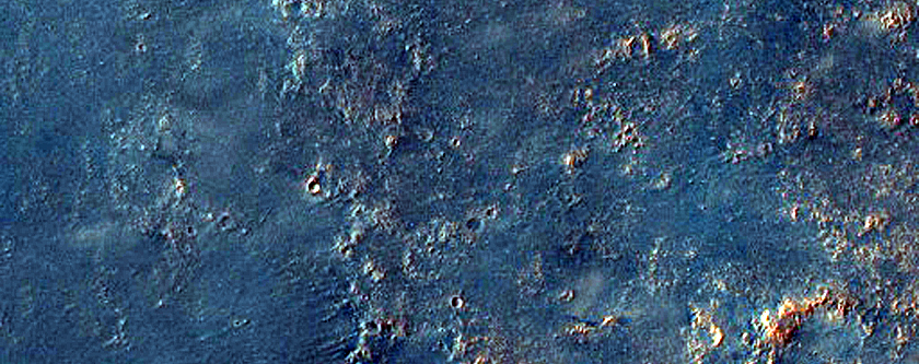 Terrain Sample in Syrtis Major Planum