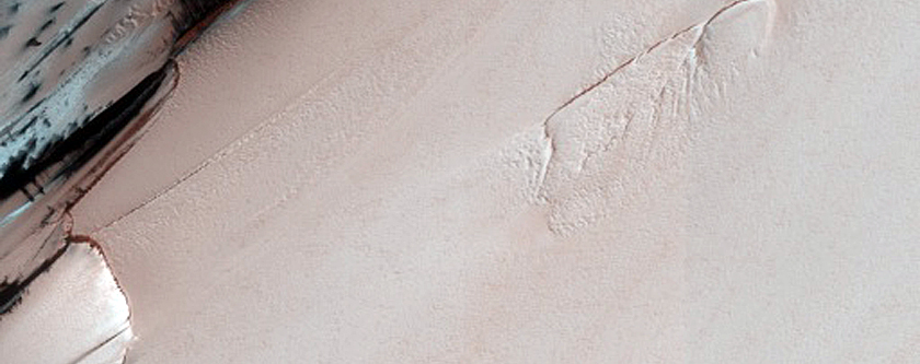 Seasonal Changes of Chasma Boreale Megadunes