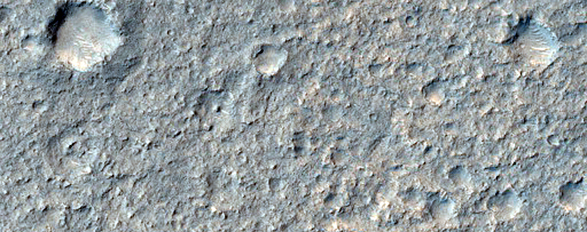 Candidate ExoMars Landing Site in Hypanis Valles