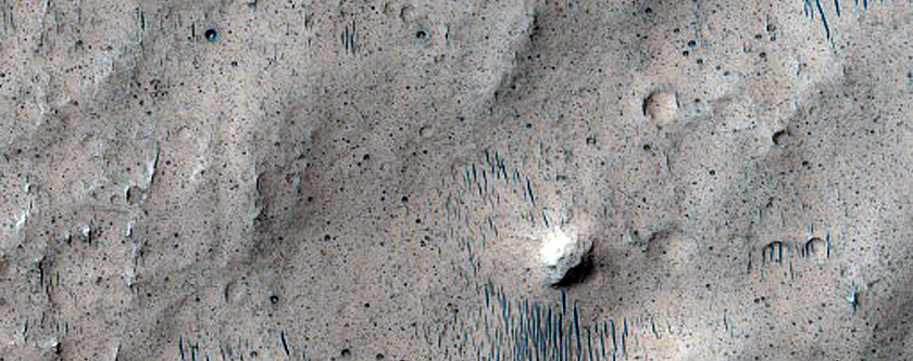 Terrain near Ophir Chasma