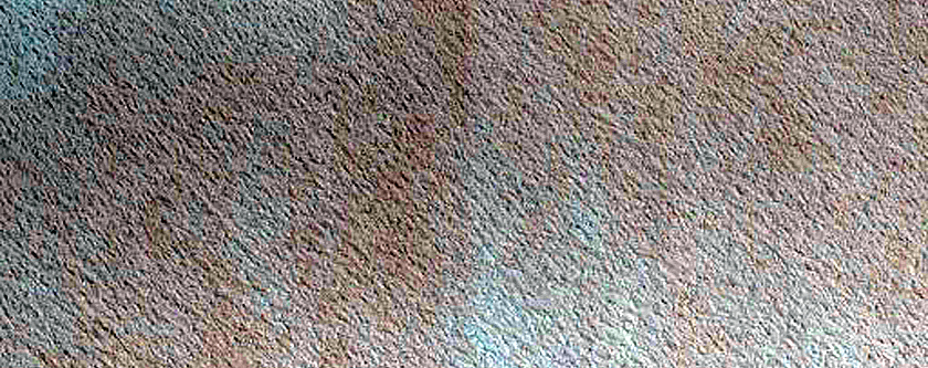 Steep Scarp on Edge of North Polar Layered Deposits