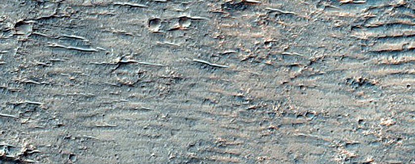 Terrain Sample in Tyrrhena Terra