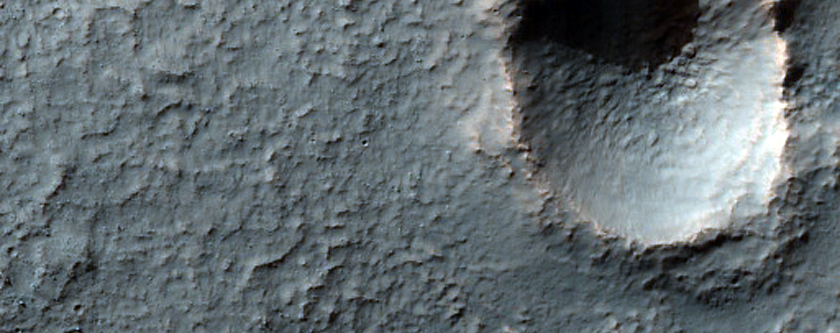 Channels in Hellespontus Montes