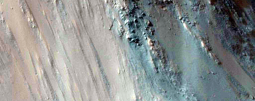 Possible Melt Pools around Timbuktu Crater