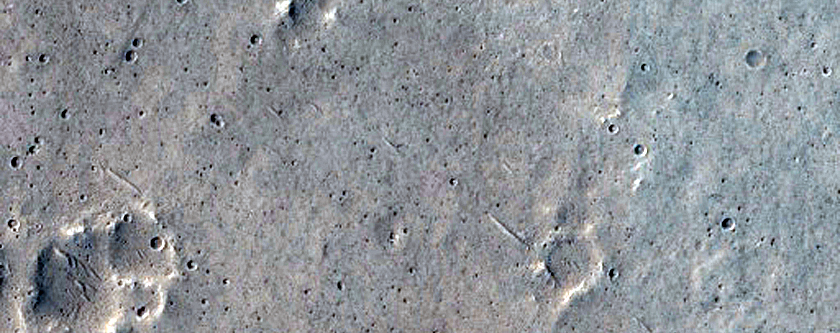 Terrain Sample in Sacra Dorsa