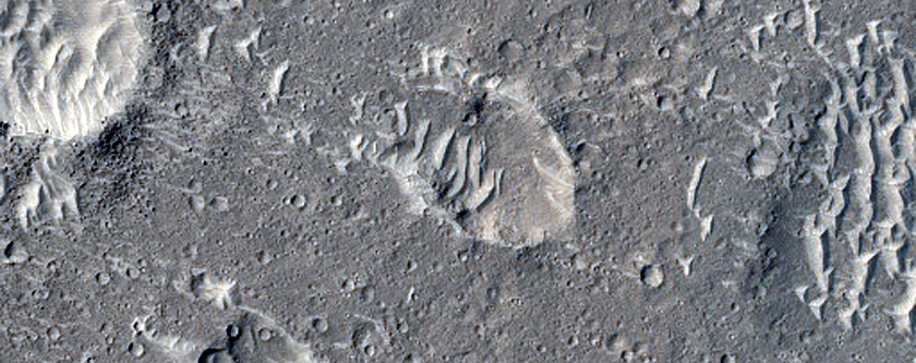 Terrain Sample in Cerberus Fossae