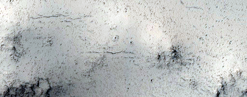 Terrain East of Schiaparelli Crater