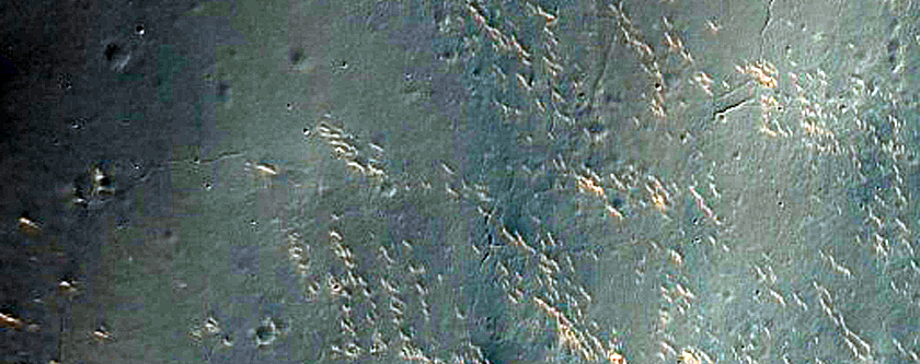Terrain Southeast of Miyamoto Crater