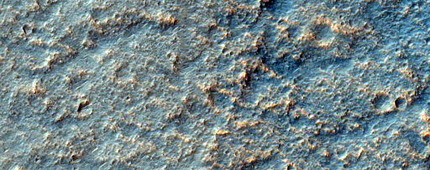 Terrain Sample in Tiu Valles