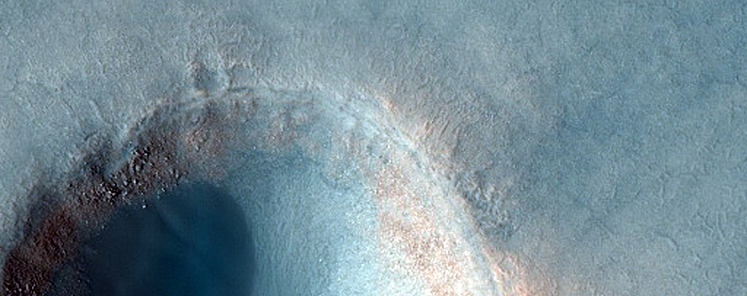 Possibly Fresh Crater