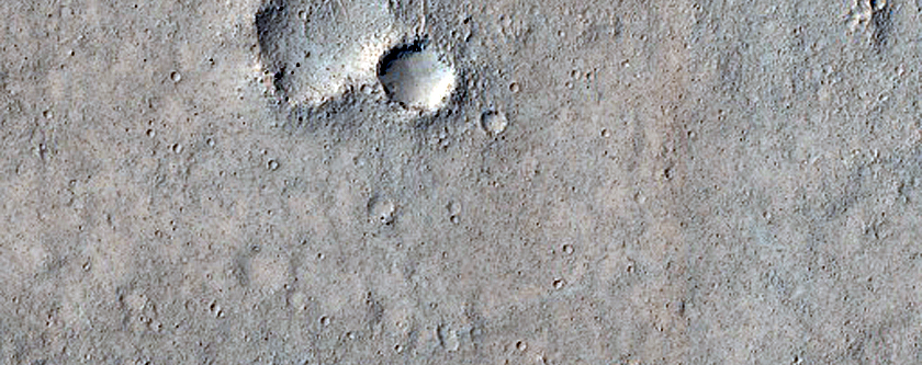 Lunae Planum Terrain Sample
