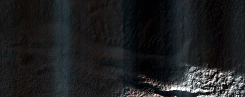 Gully Monitoring in Dunkassa Crater