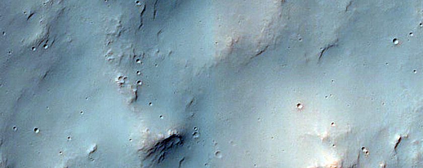 Terrain North of Sirenum Fossae