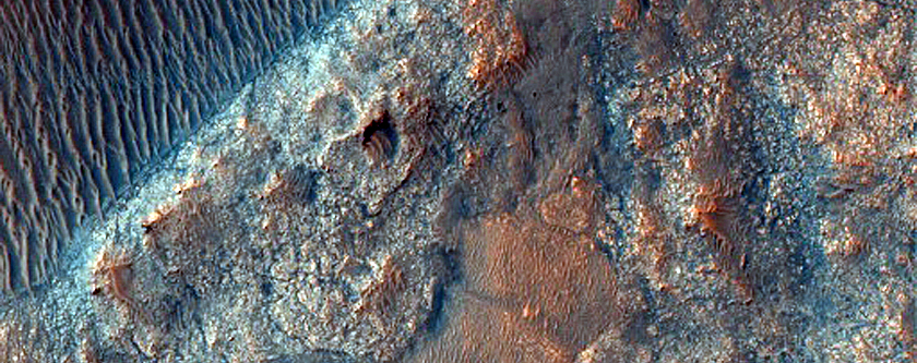 Dunes in Sava Vallis